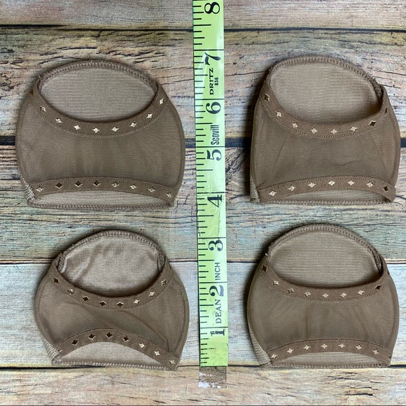 MeMoi Sheer Open Toe Cover NWOT - Picture 3 of 4